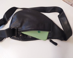 Nueva llegada, bolsos cruzados de cuero de alta demanda con precio bajo y excelente calidad, 100% cuero, para hombre. - Product Image 3
