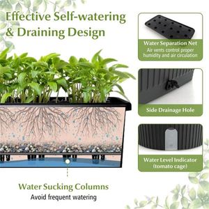 2 PCS Planter Pot for Fencing Trellis & Gates - Product Image 5