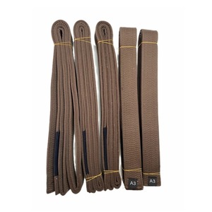 Cinturones de BJJ de Primera Calidad al por Mayor, Fabricante de Cinturones de BJJ con Logotipo Personalizado, Cinturones de Jiu Jitsu Hechos en Pakistán, Servicio OEM - Product Image 5