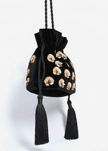 Bolsa de novia exclusiva hecha de terciopelo de lujo al mejor precio - Product Image 4