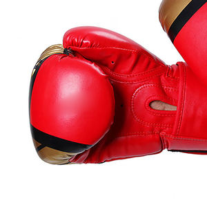 Premium Quality Leather Boxing And Fighting Gloves With <b>Wrist</b> Support Hand Protection Punching <b>Bag</b> Training Boxing Gloves - Product Image 3