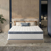 Matelas en gros – Tailles King, Queen, Simple, Double – Toucher Doux, Confort de Sommeil, Ressorts Ensachés
