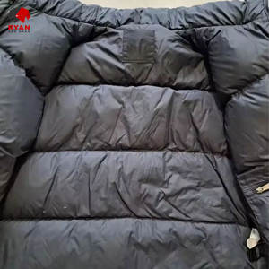 Veste matelassée sur mesure pour homme, col montant, fermeture éclair, tissu respirant avec impression de logo personnalisée - Product Image 4