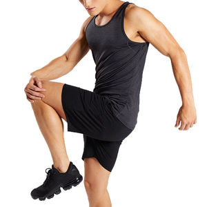 Ropa Deportiva para Hombre, Camisetas sin Mangas con Cuello Redondo Personalizadas, Venta al Por Mayor a Precio de Fábrica, Camisetas sin Mangas, Camisetas Interiores para Fisicoculturismo 100% - Product Image 3