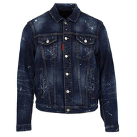Nouvelle Tendance : Veste en Jean Patchwork pour Homme, Imperméable, Réversible, Respirante, Durable, Fermeture à Boutons, Service OEM