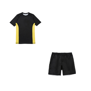 Vêtements d'entraînement MMA en gros, tenues de fitness, ensemble personnalisé de rashguard et de shorts pour hommes, vêtements de combat MMA, kimono de Jiu Jitsu et grappling - Product Image 4