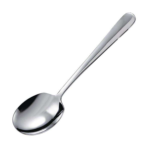 Mini cuillère en acier inoxydable argenté, design moderne, petite taille, pour desserts, miel, glaces, assaisonnements, fêtes, mini cuillère en métal - Product Image 1