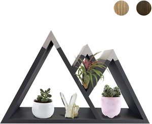 Eco-Friendly Wooden Wall <b>Shelves</b> for Living Room Bedroom | Handmade <b>Rustic</b> <b>Floating</b> Storage Shelf - Product Image 1