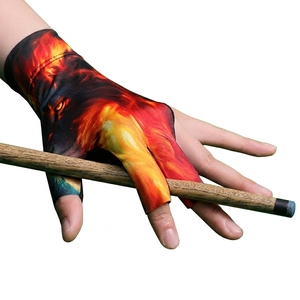 Guantes de Snooker de Nailon Resistentes al Agua de Alta Calidad Personalizados, Precio Competitivo, Venta al por Mayor de Guantes de Snooker y Billar - Product Image 3