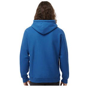 Sweat-shirt à capuche épais pour homme en coton molletonné de qualité supérieure, couleur bleu roi, avec logo personnalisé, OEM ODM, décontracté, hiver - Product Image 2