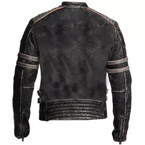 Nouvelle Collection 2026 – Blouson en Cuir Véritable pour Homme, Qualité Supérieure, Style Vintage Hiver avec Capuche, Idéal pour les Acheteurs en Gros - Product Image 5