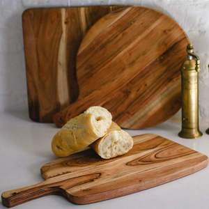 Wooden Chopping <b>Blocks</b> Rectangle <b>Shape</b> With Handle Combination Package Kitchen Cutting Board Catering Kitchen heavy duty - Product Image 2