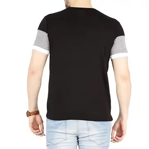 เสื้อยืดผู้ชาย ดีไซน์ใหม่ ระบายอากาศ แห้งเร็ว แขนสั้น สวมใส่สบาย รับผลิตตามแบบ (OEM)  โลโก้สั่งทำได้ คุณภาพสูง ผ้าฝ้าย 100% - Product Image 2