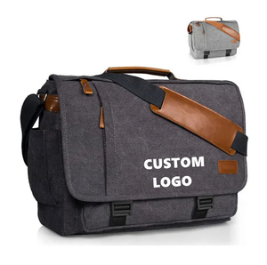 New Men's Casual Business Sport style Large capacity Customizable Durable Water-resistant Single-shoulder <b>Laptop</b> Crossbody Bag - Product Image 6