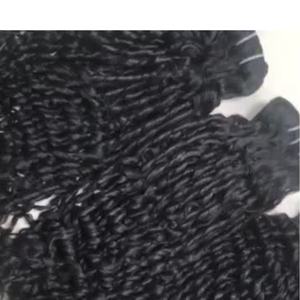 Romantic curly Bundles wholesale price High Quality Vietnamese HUMAN HAIR EXTENSION VIRGIN Remy Double Machine Weft - Product Image 1