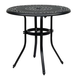 Table de jardin pliable en aluminium moulé 32*32*29 pouces pour usage extérieur, idéale pour ferme, parc et jardin - Product Image 4