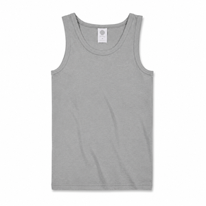 Camisetas Deportivas Blancas Extra Grandes y Holgadas para Hombre, de Alta Calidad, Personalizables con Logotipo por Sublimación, 315 g/m², Camiseta Deportiva tipo Chaleco - Product Image 1