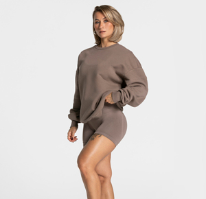 2023 New Custom 360g Fleece Inside Heavyweight Sweatshirt Hoodies Blank Plus Size Women's Hoodies & Sweatshirts - Product Image 2