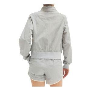 Conjunto Deportivo Corto para Mujer, Cortavientos Sólido con Cierre, Ligero, Transpirable, de Secado Rápido, para Correr, Estilo Casual y Deportivo - Product Image 2