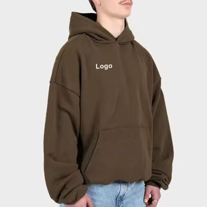Bulk blank hoodie oversized hoodie cotton hoodie hoodie men for printing custom branding supplier USA - Product Image 6