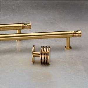 Manija de puerta de latón antiguo, manija de puerta de latón pulido, manija de puerta de latón mate, manija de puerta de latón satinado, latón cepillado, latón rosa - Product Image 4