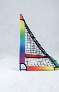 KLTW INT'L Portería de Fútbol Portátil de Plástico para Niños, Red de Entrenamiento, Objetivo de Práctica, Fácil Montaje para Niños Pequeños, Juego al Aire Libre - Product Image 3