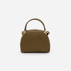 Sac bandoulière pour femme en cuir de tomate bio avec logo personnalisé, poignée supérieure, fermeture éclair, forme coquille, intérieur - Product Image 2