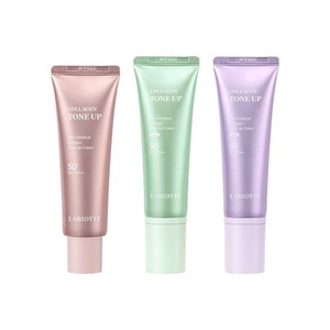 ไพรเมอร์เกาหลี K-Beauty Rabiotte Skin Enhancer Collagen Tone-Up Cream สีชมพู สีเขียว สีม่วง ผลิตในเกาหลี - Product Image 1