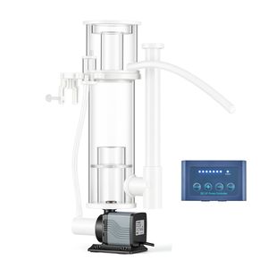 Épurateur de protéines pour aquarium d'eau salée de 30 à 80 gallons, pompe à roue à aubes DC à suspendre avec une puissance de 10 W et un contrôle réglable - Product Image 1