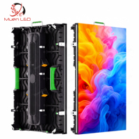 Светодиодный экран Muen P3.91 для помещений/улицы, 500x1000 мм, видеопанели, яркость 800 кд, гарантия 3 года, черный