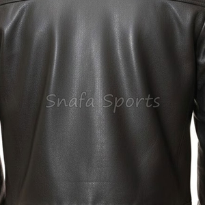 Custom <b>Men</b> Fashion Leather <b>Jacket</b> Made in Pakistan High Quality Fashion Leather <b>Jacket</b> For Sale In Low Price - Product Image 5