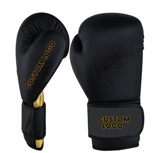Leather Boxing <b>Gloves</b> Made in Pakistan Professional Sparring Boxing <b>Gloves</b> Leather Customized with Custom Logo for Competitions - Product Image 4