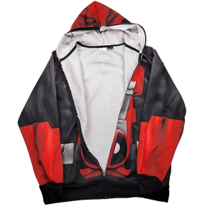 Sudaderas con capucha de impresión por sublimación Unisex de alta calidad Sudadera con capucha de patrón sólido cómodo para hombres y mujeres - Product Image 2