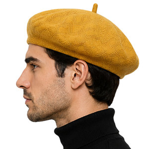 Modern Wool <b>Beret</b> Hat Unisex Soft Felt Fashion Headwear Elegant Winter Lightweight Comfortable For Daily Outdoor Wear - Product Image 4