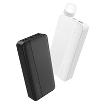 Prix compétitif, directement de l'usine, batterie externe haute capacité 20000mah, 2 sorties USB, Micro USB Type-C, garantie 1 an, charge rapide