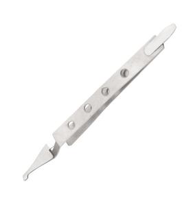 Pince orthodontique ergonomique professionnelle manuelle de 14 cm pour fixation de brackets, en acier inoxydable, instrument dentaire - Product Image 1