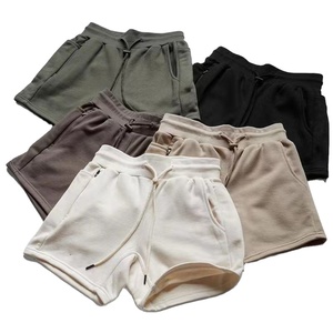 Shorts en toile pour homme, tendance, décontractés, écologiques, à séchage rapide, respirants, avec ceinture élastique et cordon de serrage - Product Image 1