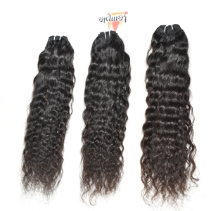 Lot de Cheveux Naturels Bouclés Indiens Brillants 10-36 Pouces Non Traités Chimiquement Remy Entièrement Naturels Soyeux Doux Authentiques - Product Image 4