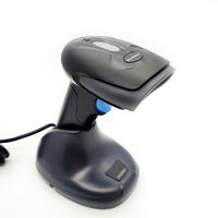 Lecteur de passeport EMT2196D-RF OCR MRZ, lecteur de carte d'identité, scanner de code-barres 2D, lecteur de code-barres portable sans fil USB