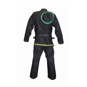 Kimono de Jiu Jitsu BJJ Premium para Entrenamiento y Competición, Tejido de Algodón Ligero, Equipo de Artes Marciales Duradero - Product Image 4