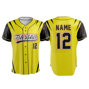 Jersey de béisbol hecho a medida para hombres, ropa de Softball, sublimación - Product Image 1