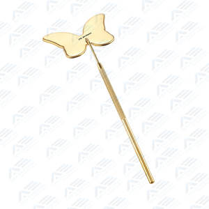 Nueva forma Pretty Memory Espejo de pestañas grande Espejo de pestañas de acero Espejo de maquillaje Accesorios de pestañas Instrumentos de belleza - Product Image 3