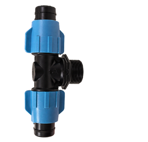 Raccord en T pour l'arrosage du jardin, raccord fileté en plastique de 32 mm, connecteur de tuyau d'irrigation facile à installer - Product Image 1