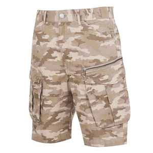 2026 Wholesale Fashion Men's Solid Cargo Shorts Casual Plus Size Pockets <b>Canvas</b> Breathable Summer Streetwear - Product Image 2