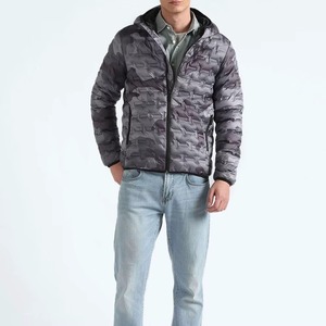 Chaqueta de Plumón para Hombre, Estilo Moderno, Diseño Único, para Uso en Exteriores, Talla Regular, Chaqueta Acolchada - Product Image 3