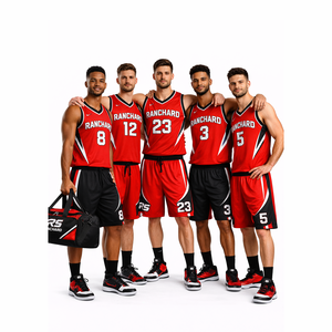 Uniforme de Baloncesto Profesional Personalizado, Conjunto de Entrenamiento de Baloncesto de Diseño Personalizado, Ropa Deportiva Duradera y Cómoda, Baloncesto Personalizado - Product Image 1