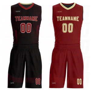 เสื้อบาสเก็ตบอลแบบกลับด้านได้สำหรับเด็กและผู้ใหญ่ พิมพ์ลายชื่อ เบอร์ ทีมโลโก้ ด้วยเทคนิค Hot Pressed ระบายอากาศได้ดี สองด้าน - Product Image 6