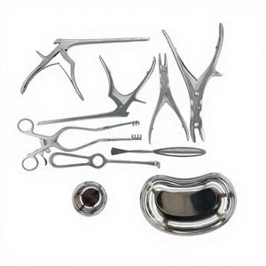 Juego de Instrumentos Neuroquirúrgicos para Columna Vertebral de 10 Piezas con Caja de Esterilización, Instrumentos Quirúrgicos Ortopédicos con Certificación CE ISO, Proveedor de Instrumentos Quirúrgicos - Product Image 1