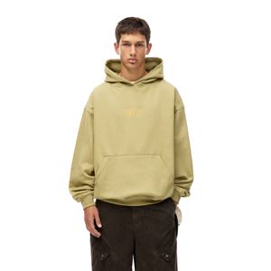 Automne Style nouvelle arrivée imprimé lettre hommes mode lâche coton mélangé à capuche cordon pull perdre Fit hauts sweats à capuche - Product Image 1