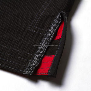 ชุดฝึกซ้อมบราซิลเลียนยิวยิตสู ยูนิเซ็กซ์ ผ้าฝ้าย 100% รับทำโลโก้ตามสั่ง บริการ OEM ชุดศิลปะการต่อสู้สำหรับผู้ใหญ่ ระยะเวลาผลิตตัวอย่าง 7 วัน - Product Image 4